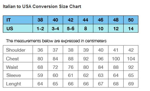 Pikeur Size Conversion Chart