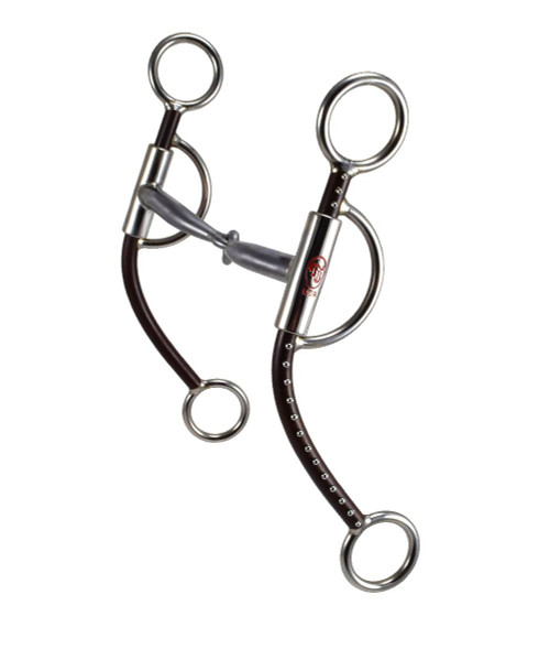 Tom Balding Long Shank Snaffle with Dots