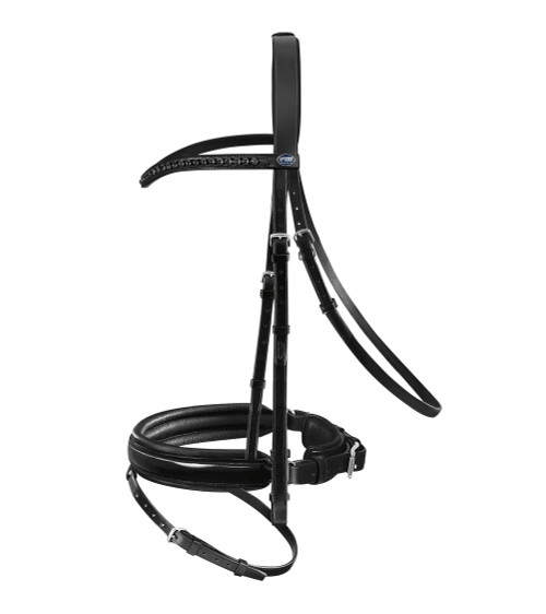 Passier Apollo Patent Leather Bridle Graphite Browband