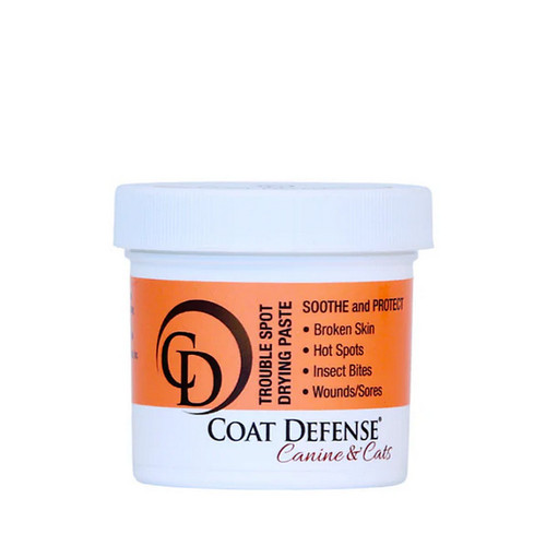 Coat Defense Canine & Cats Trouble Spot Drying Paste 5 OZ