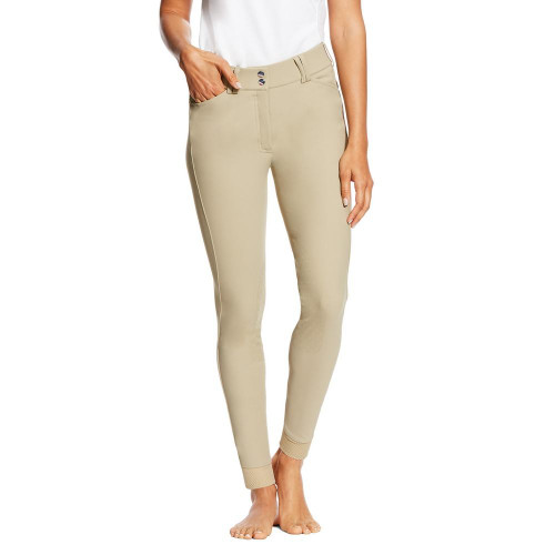Ariat Tri Factor EQ Grip Knee Patch Breeches
Tan front