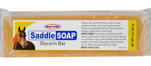 Durvet Saddle Soap Glycerin Bar