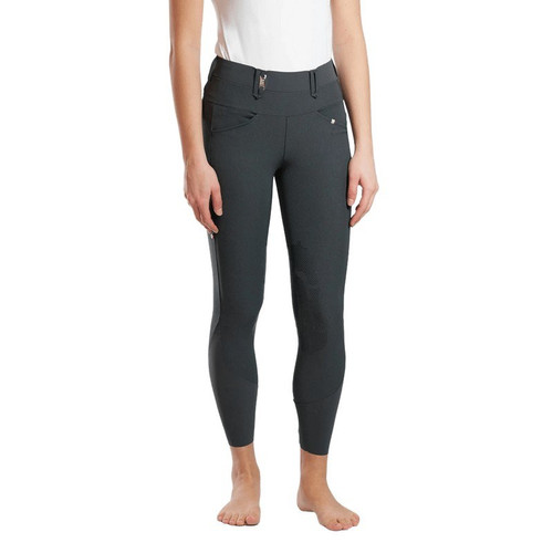 For Horses Adelia Pull On Knee Grip Breeches
Grey front