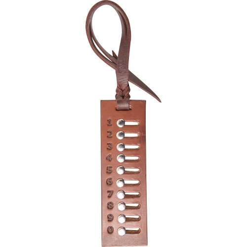 Martin Saddlery Leather Cow Counter