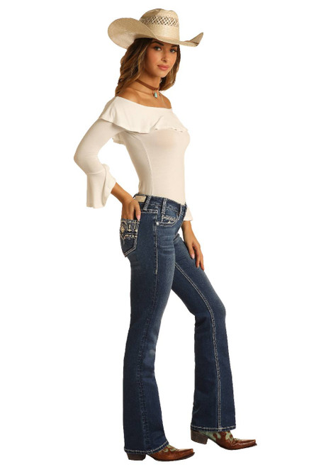 Rock \u0026 Roll Cowgirl Rival Low Rise 
