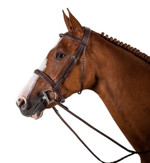 Dy'on Wide Fancy Stitch Hunter Bridle