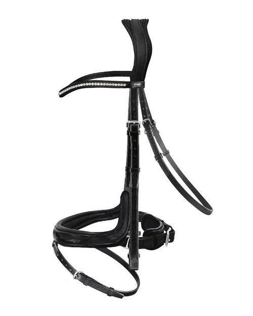Bride De Dressage Passier OS/XF, Noir, Occasion