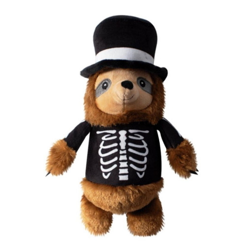 Halloween Sloth Plush Dog Toys Trick or Sleep