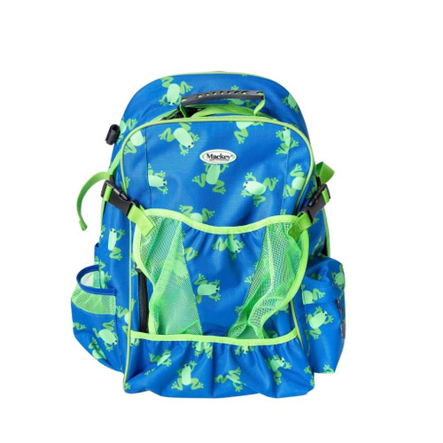 Mackey Equestrian Backpack FROGS front