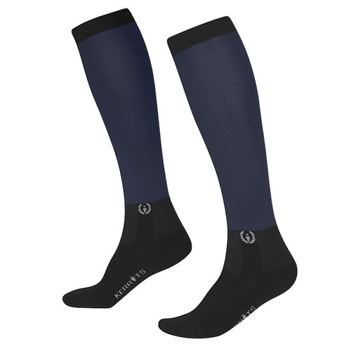 Kerrits Dual Zone Boot Socks Solid NAVY