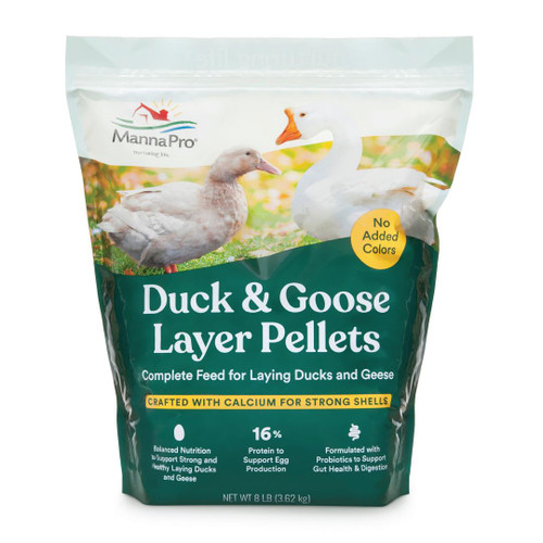 Manna Pro Duck & Goose Layer Pellets front