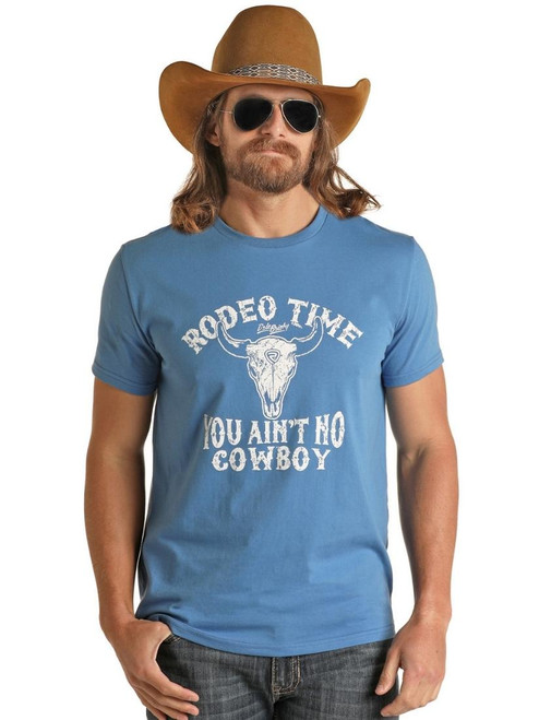Rock & Roll Denim Rodeo Time Tee front