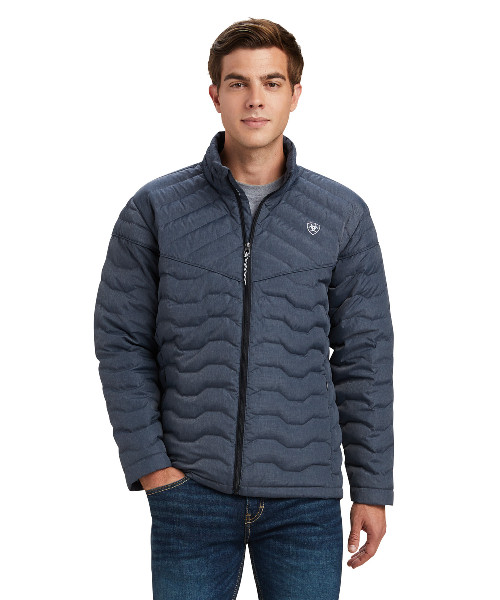 Ariat Men's Ideal Down Jacket charcoal front