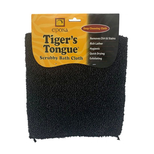 Epona Tiger's Tongue Scrubby Bath Cloth front