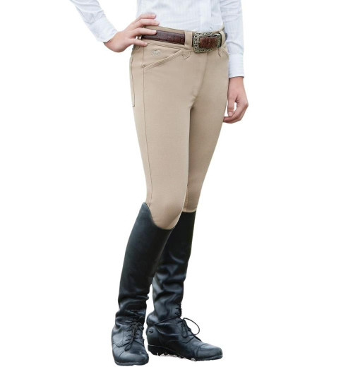 Piper Girls Original Breeches Knee Patch tan/tan