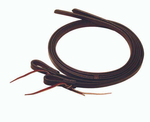 Berlin Leather Split Reins with Water Loops