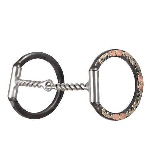 Classic Equine Twisted Wire Snaffle D-Ring