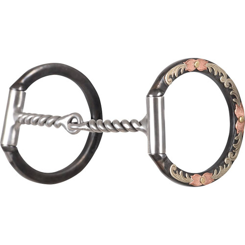 Classic Equine Twisted Wire Snaffle D-Ring