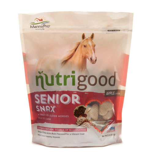 Nutrigood Senior Snax Horse Treats front