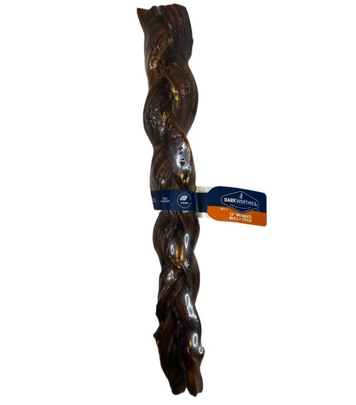 Barkworthies Braided Bully Stick