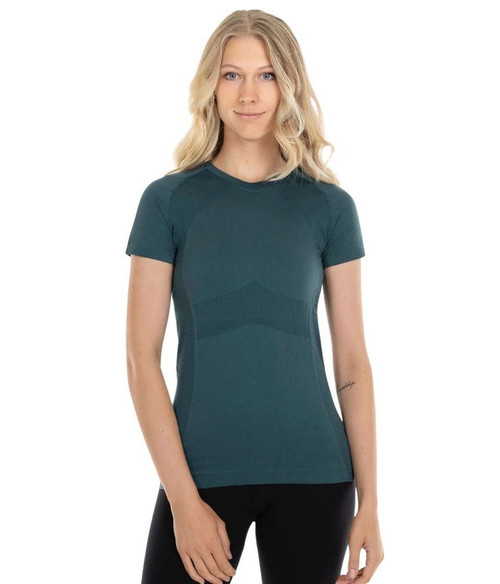 Anique Crew Short Sleeve PEPPERMINT front