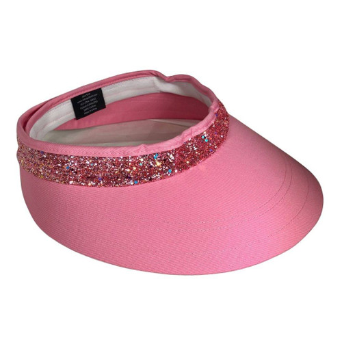 EquiVisor Glitz Helmet Visor PINK PIZZAZZ