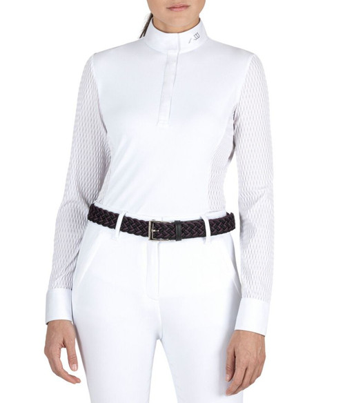 Equiline Catic Show Shirt Long Sleeve FRONT