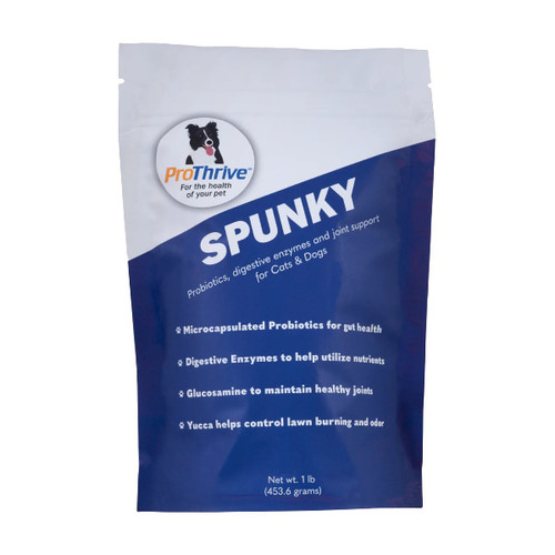 ProThrive Spunky Pet Supplement FRONT