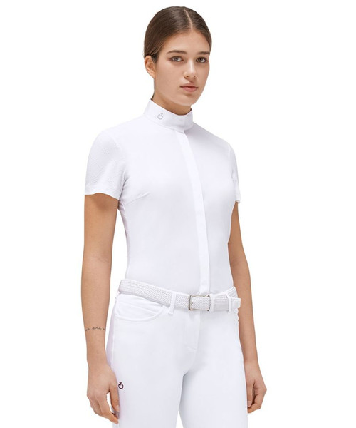 Cavalleria Toscana Mini Orbit SS Competition Shirt FRONT