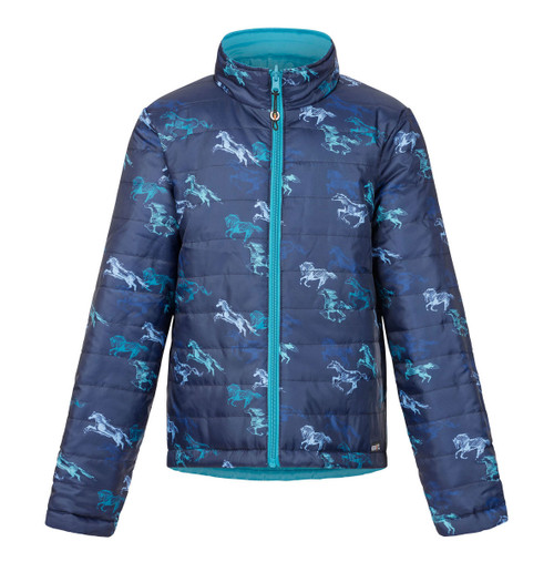 Kids Kerrits Pony Tracks Jacket INK PRINT