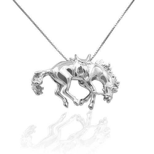 Kelly Herd Bucking Bronc Pendant