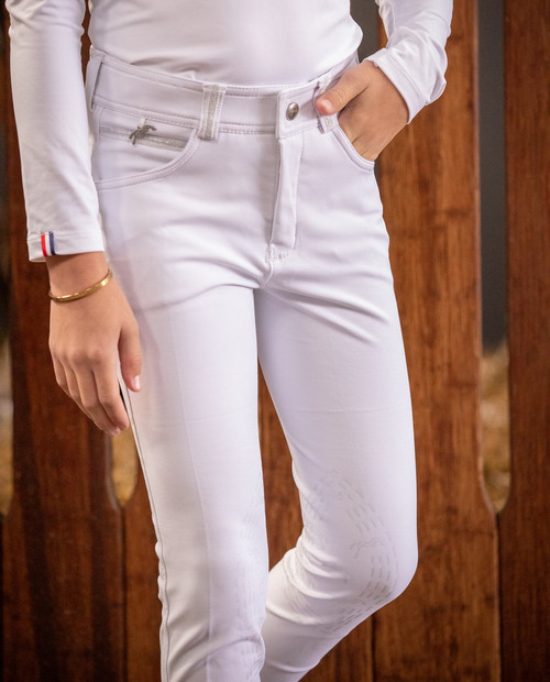 Pénélope Eden Fun Breeches WHITE front