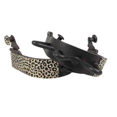 Reinsman Ladies Leopard Bumper Spurs Western Spurs
