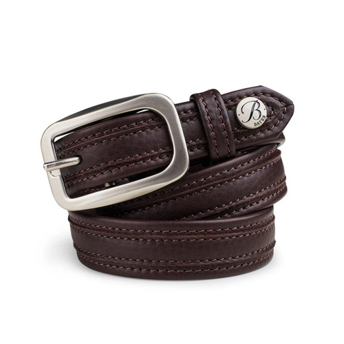 Bates Leather Belt BROWN