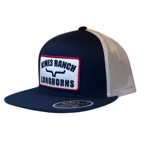 Kimes Ranch LJC Trucker Hat NAVY