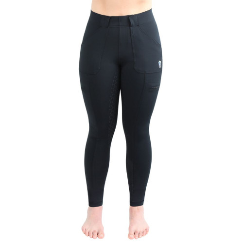 Irideon Adventure Trail Tights BLACK FRONT