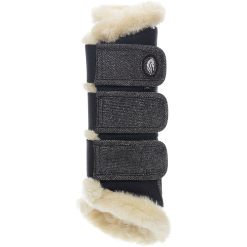 Equinavia Glam Brushing Boot BLK/SILVER SIDE