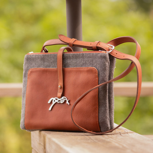 Pénélope Pablito Chevron Bag FRONT