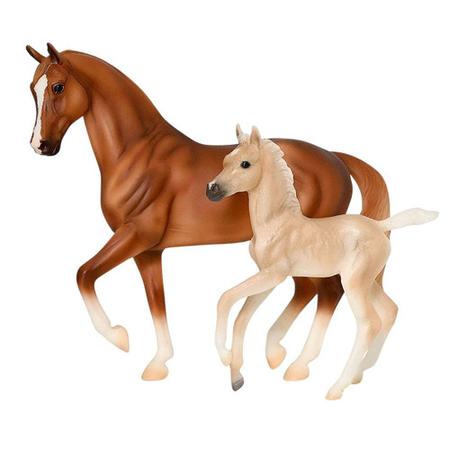 Breyer Power & Precision Horse & Foal Set