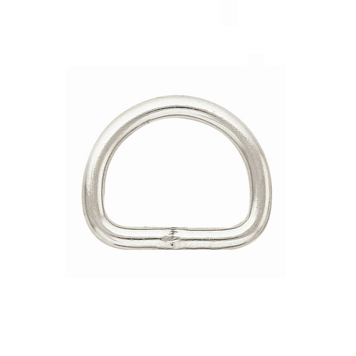 Weaver Nickel Dee Ring 1"