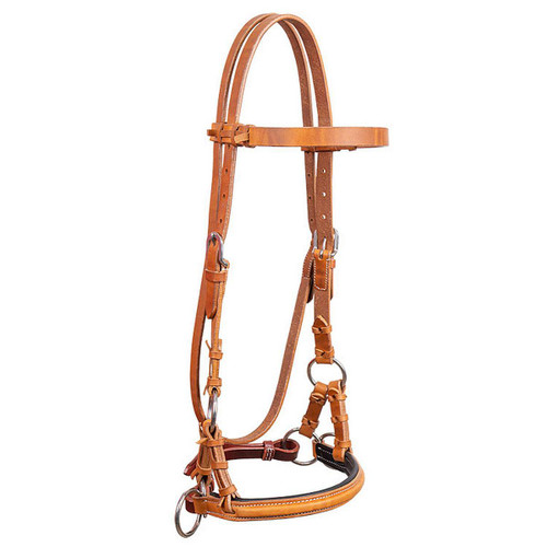 BLR Padded Leather Sidepull  HARNESS