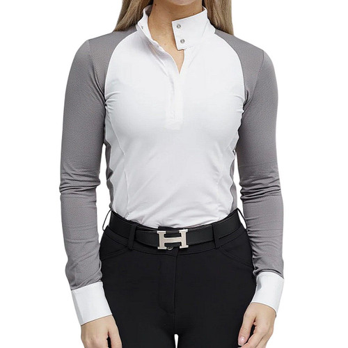 TKEQ Sloan LS Competition Top | Opal FRONT