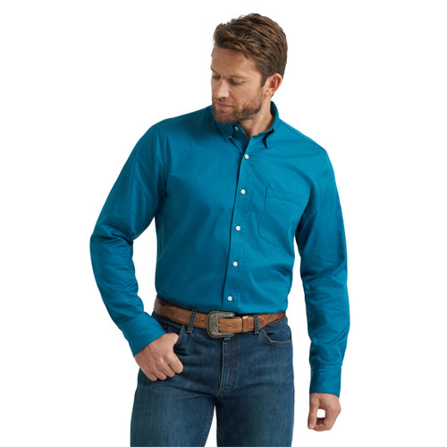 Wrangler CoJo Chevron Button Down Shirt FRONT