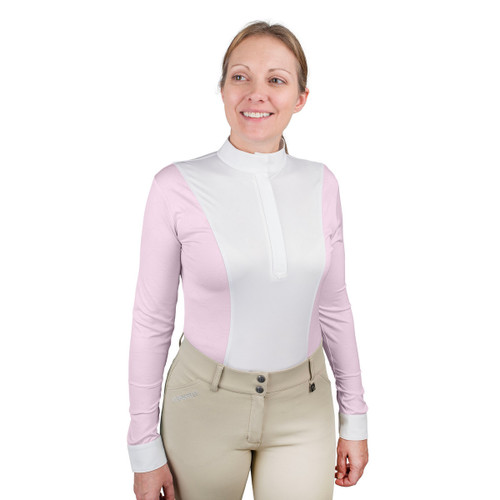 Romfh Logo Long Sleeve Show Shirt LILAC FRONT
