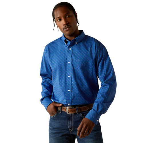 Men's Ariat WF Classic Chase LS Shirt FRONT