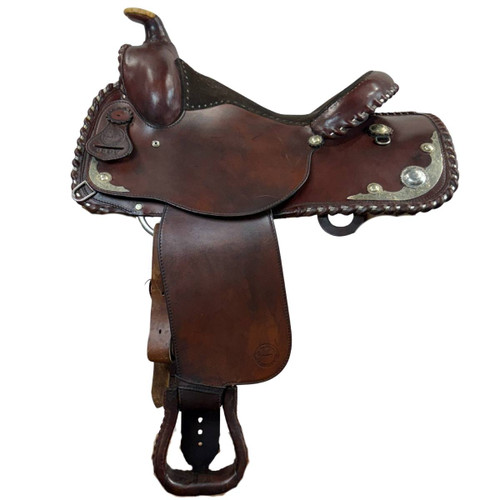 Used Billy Royal Western Saddle left side