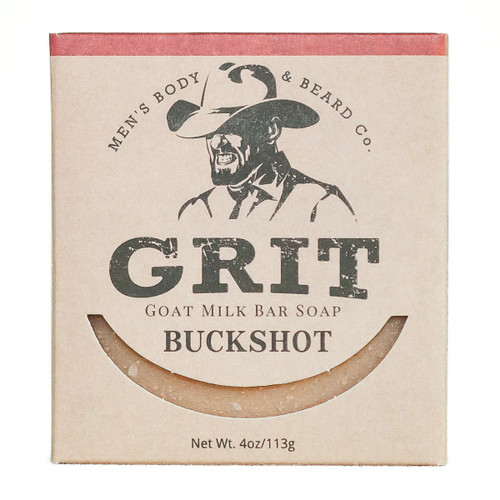 GRIT Goat Milk Bar Soap BUCKSHOT