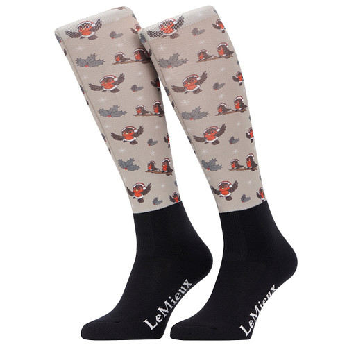 LeMieux Footsie Socks ALMOND