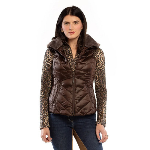 Goode Rider Bella Vest Chocolate FRONT