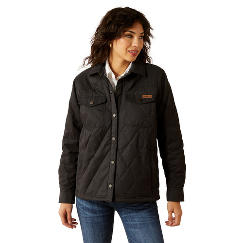 Ariat Grizzly Quilted Barn Jacket FRONT
